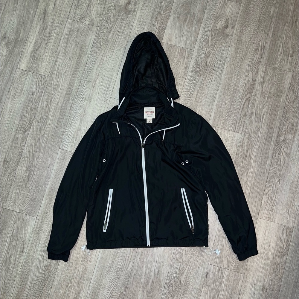 Mossimo Supply & Co Black Windbreaker